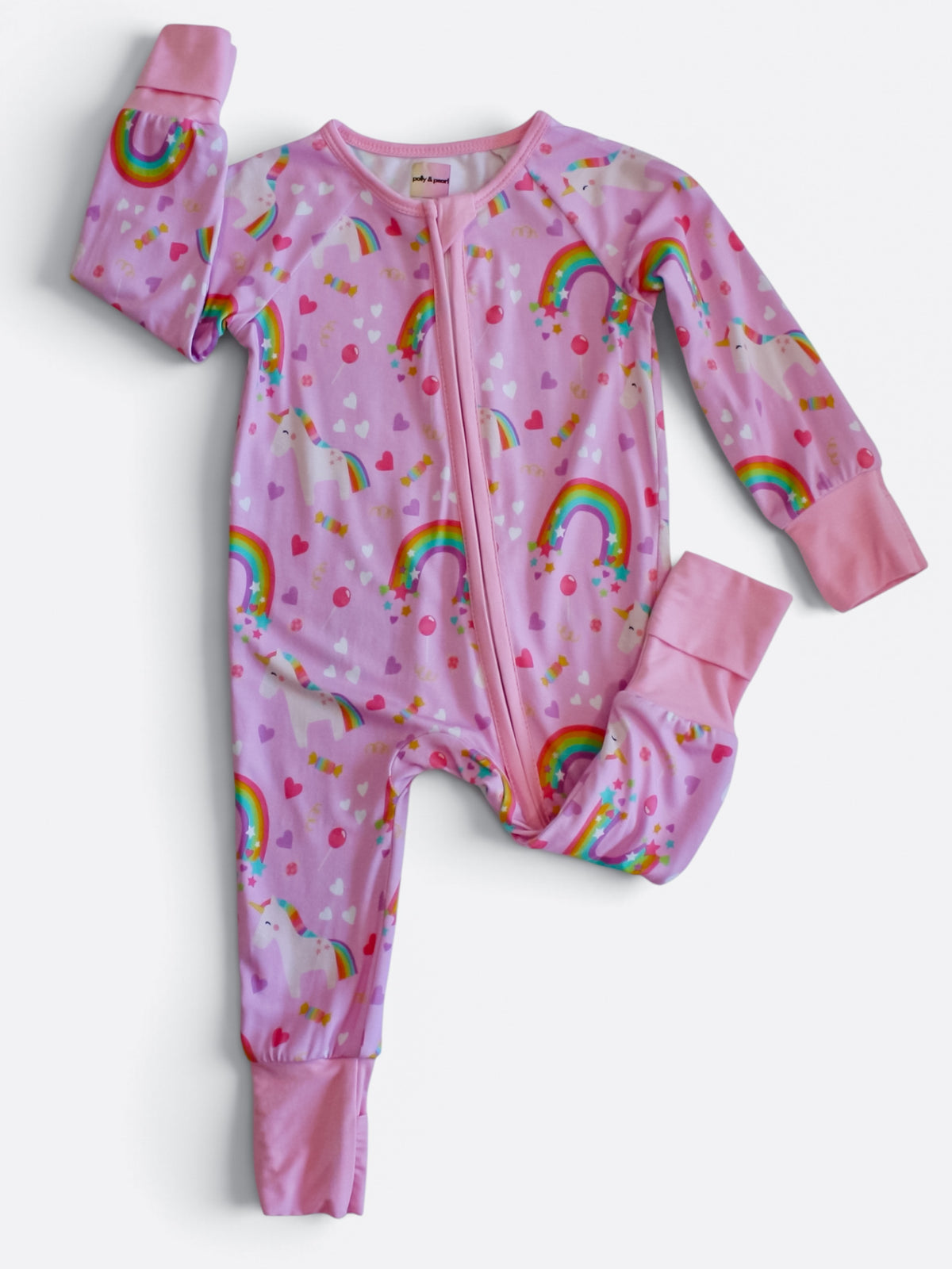 Unicorn Dreams Bamboo Convertible Romper