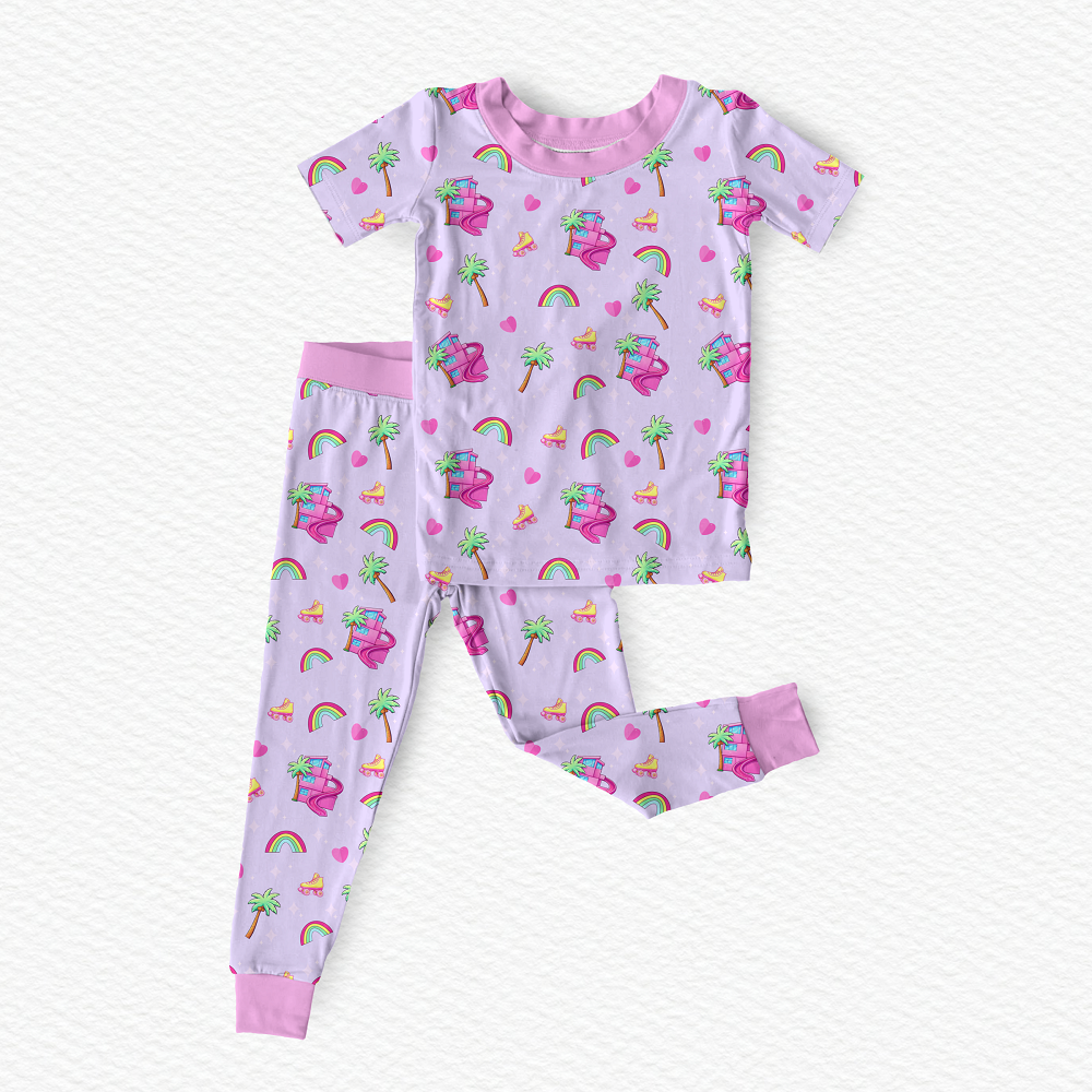 Summer Dreamhouse Bamboo Short Sleeve Pajama Set