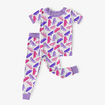 Pretty in Pumps Bamboo Short Sleeve Pajama Set
