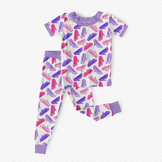Pretty in Pumps Bamboo Short Sleeve Pajama Set