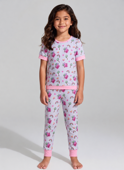 Summer Dreamhouse Bamboo Short Sleeve Pajama Set