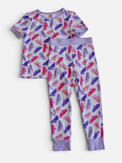 Pretty in Pumps Bamboo Short Sleeve Pajama Set