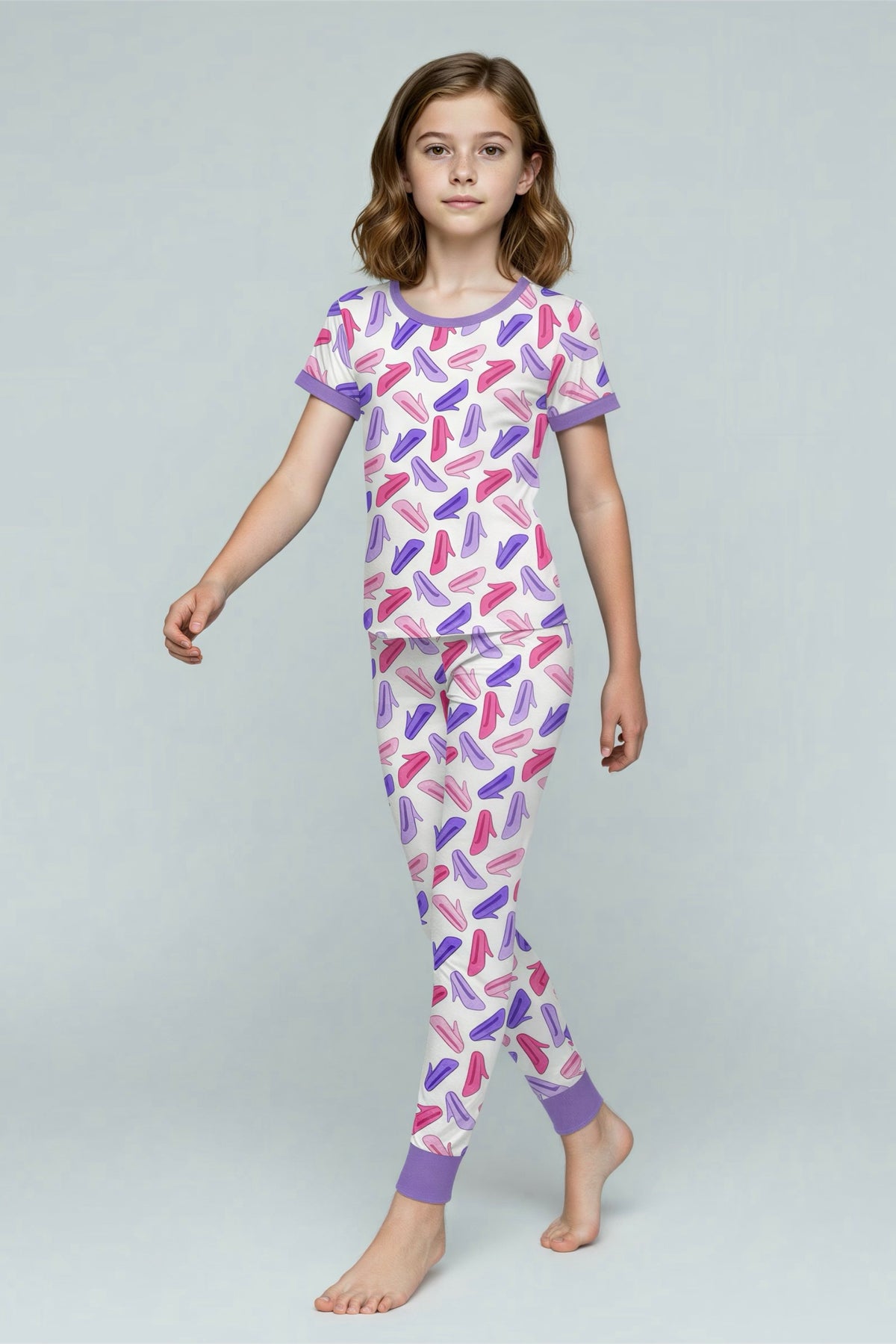 Pretty in Pumps Bamboo Short Sleeve Pajama Set