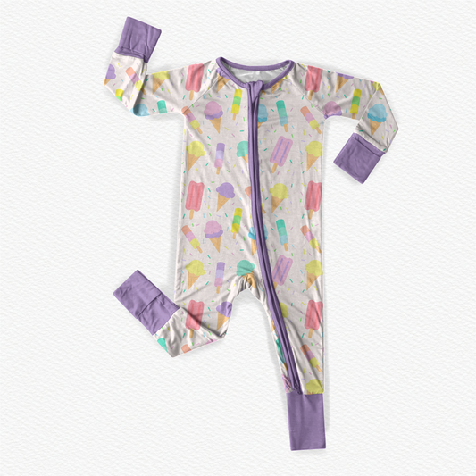 Sprinkles and Scoops Bamboo Convertible Romper