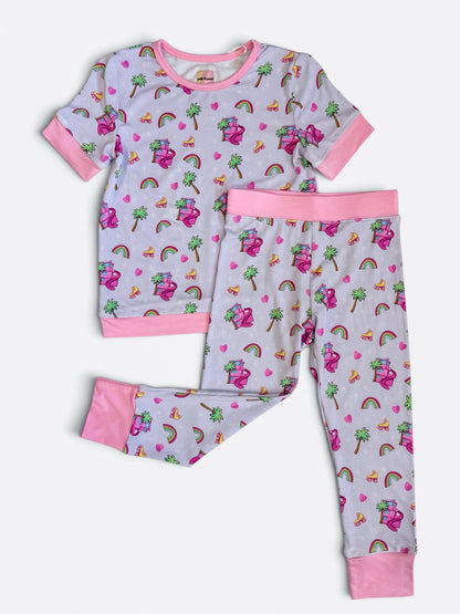 Summer Dreamhouse Bamboo Short Sleeve Pajama Set