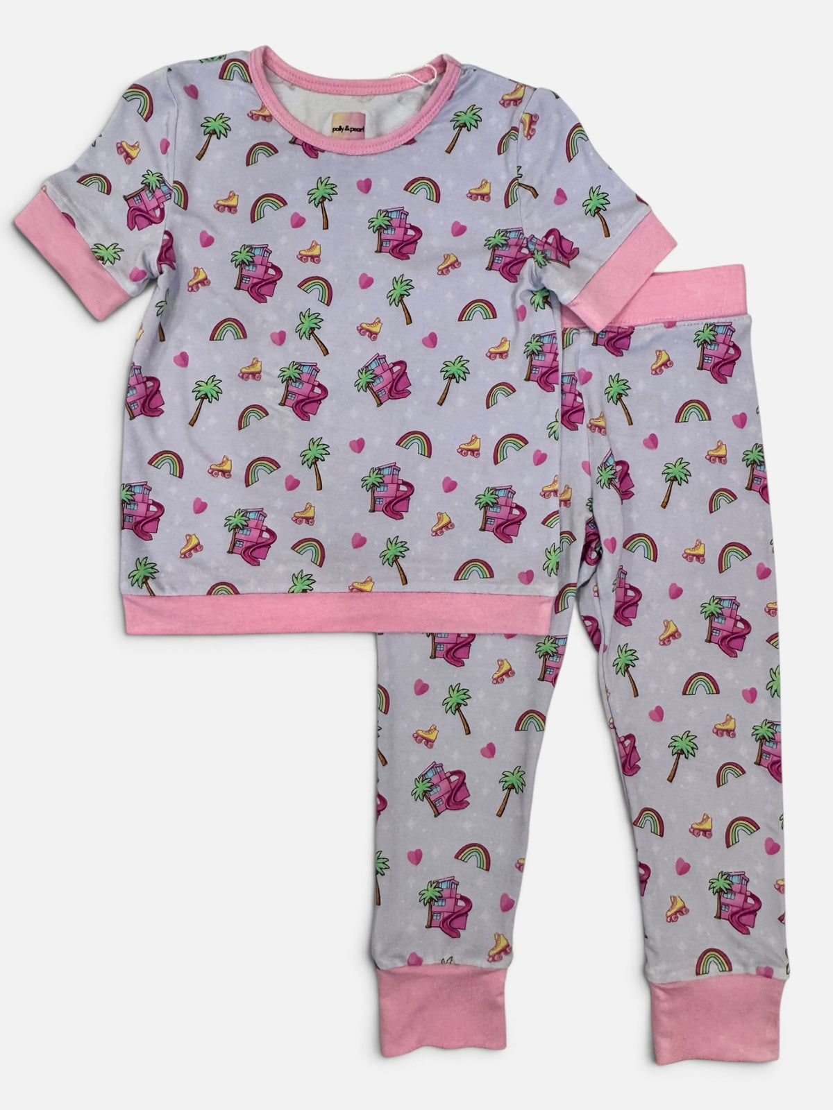 Summer Dreamhouse Bamboo Short Sleeve Pajama Set