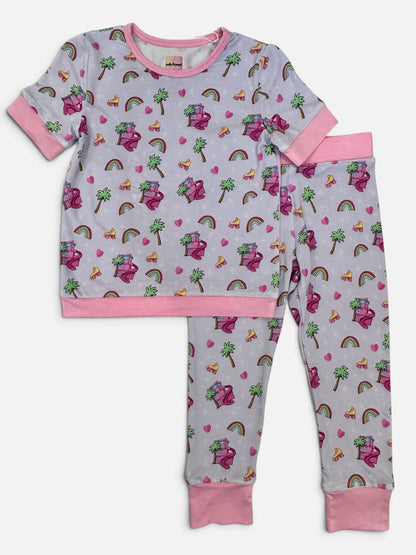 Summer Dreamhouse Bamboo Short Sleeve Pajama Set