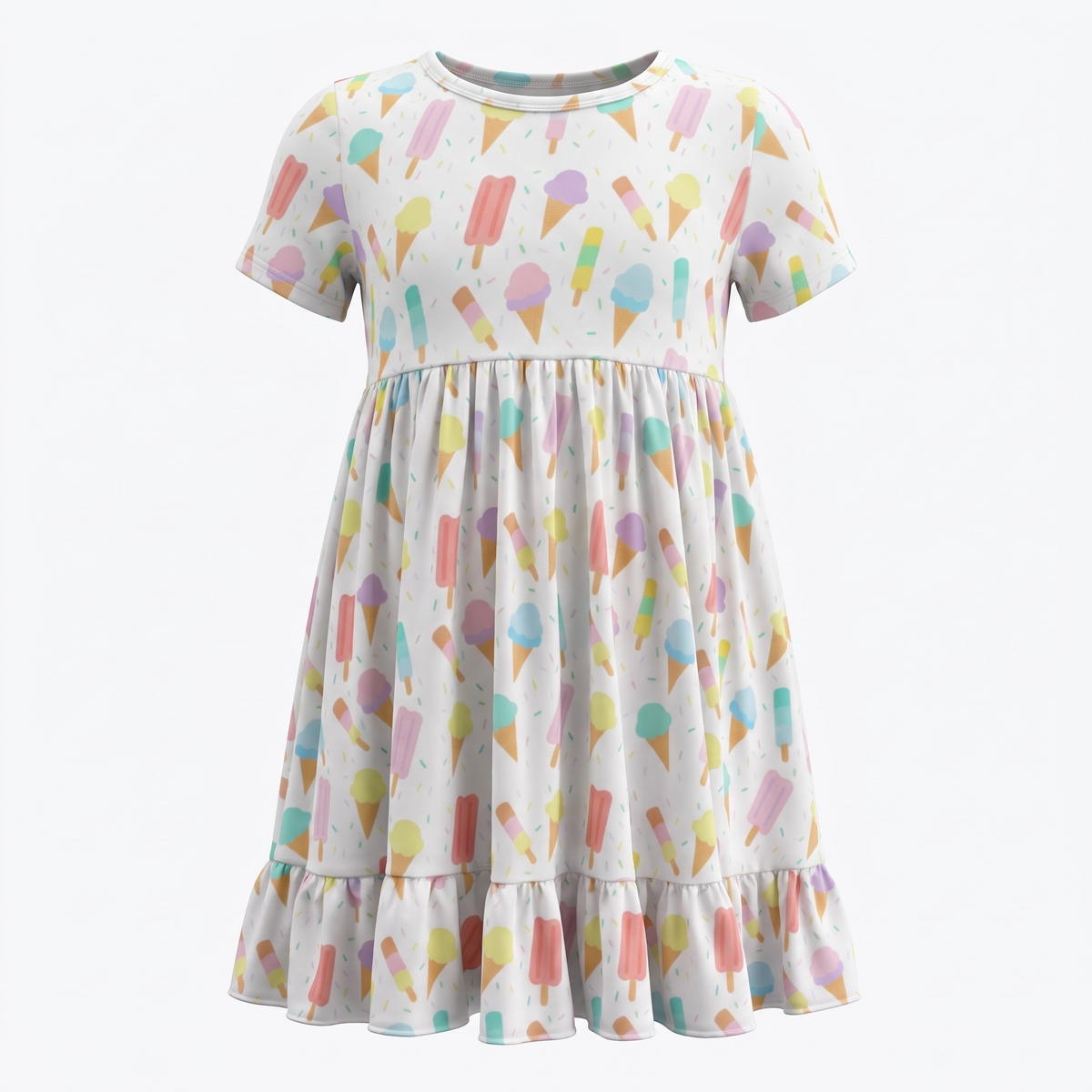 Sprinkles and Scoops Bamboo Polly Flutter Dress